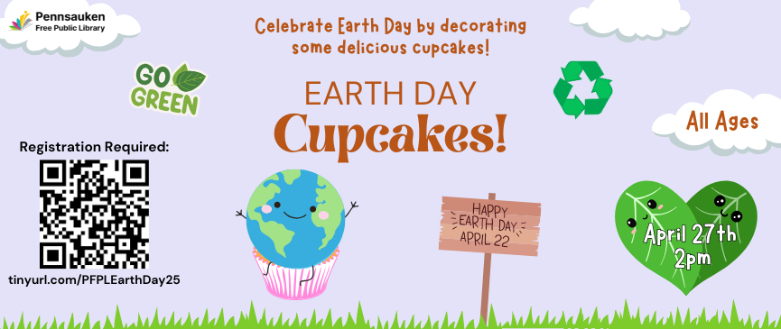 Earth Day Cupcake on April 27 at 2pm