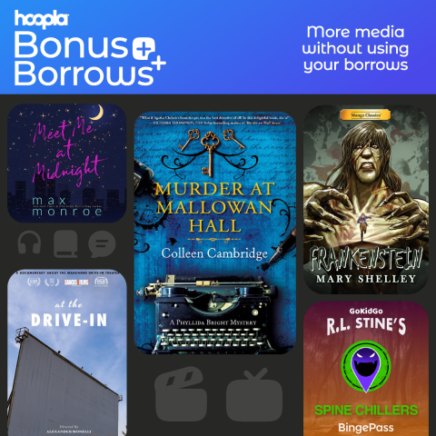 Hoopla Bonus Borrows Available September 24-30!
