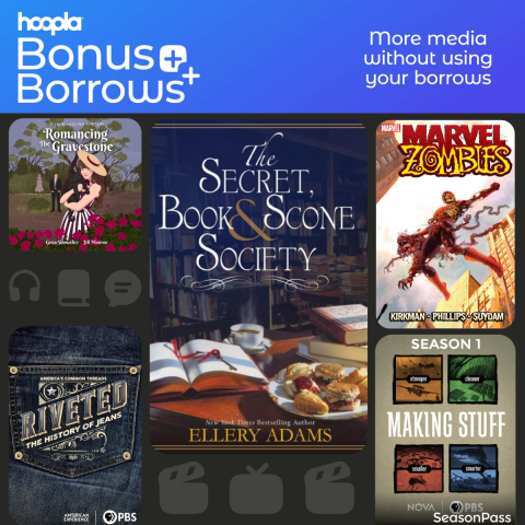 Hoopla Bonus Borrows Available October 25-31!